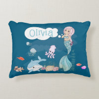 Bajo el Mar Dulce Sirena Personalizada