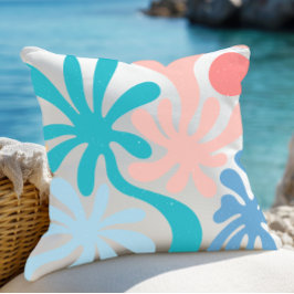 Cojín Decorativo Bajo el tema del verano de Palm