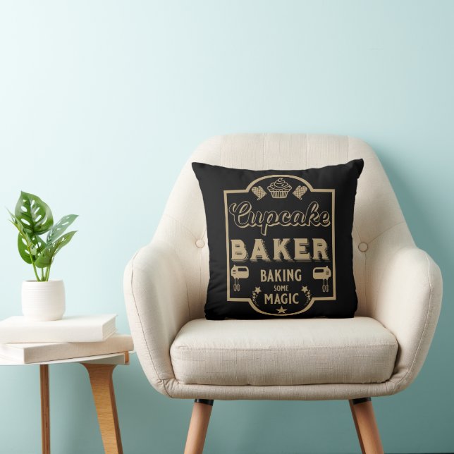 Cojín Decorativo Baker maestro de pasteles (Silla)