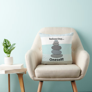 Cojín Decorativo Balanceo de piedras