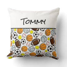 Balas deportivas niños NOMBRE Decoración de dormit