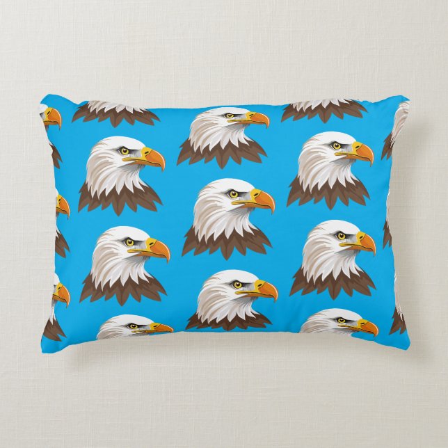 Cojín Decorativo Bald eagle head (Anverso)