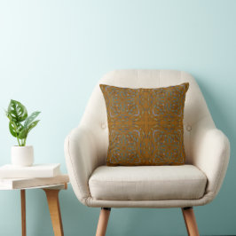 Cojín Decorativo baldosa de otoño renacentista