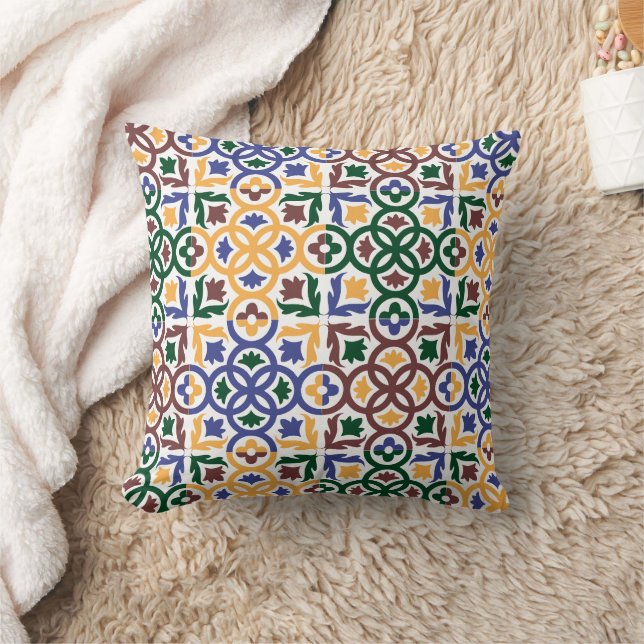 Cojín Decorativo Baldosas andaluzas 3 (Manta)