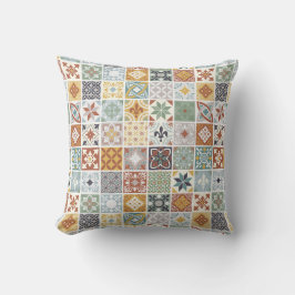Cojín Decorativo Baldosas mediterráneas