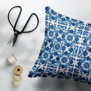 Cojín Decorativo Baldosas mediterráneas, portuguesas, azulejo, mall