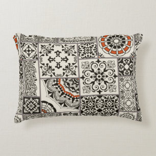 Cojín Decorativo Baldosas sin costura con el Islam, el árabe, el in