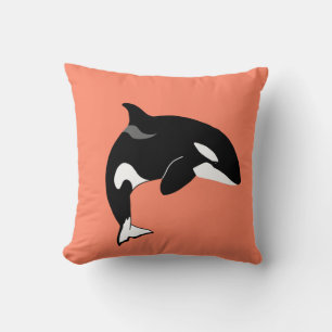Cojín Decorativo Ballena asesina de Orca