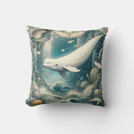 Cojín Decorativo Ballena Beluga 1