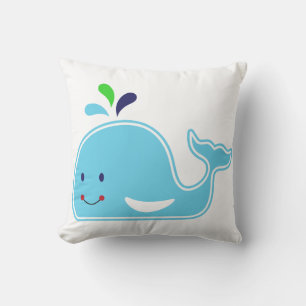 Cojín Decorativo Ballena del bebé