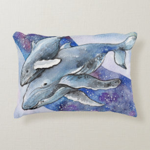 Cojín Decorativo Ballenas en el río Star