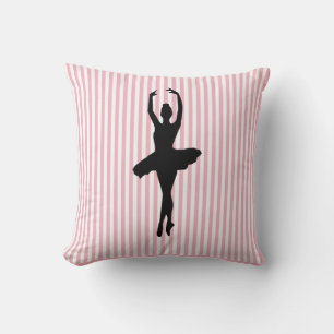 Cojín decorativo Ballerina Ballet Dancer Stripe