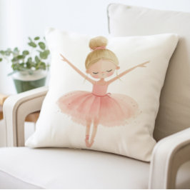 Cojín Decorativo Ballerina Chica Pillow, bailarina de ballet