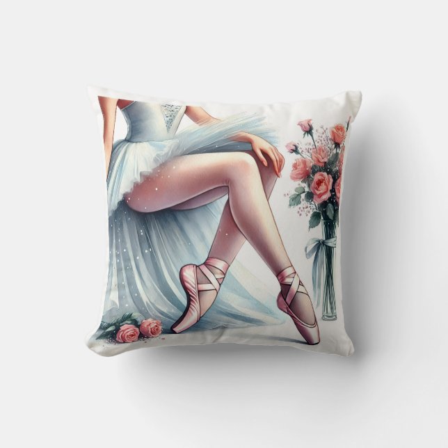 Cojín Decorativo ballerina legs (Anverso)