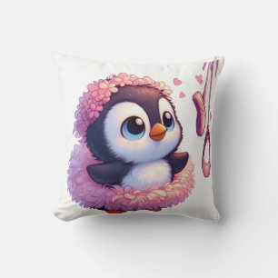 Cojín Decorativo Ballerina Penguin Dreams
