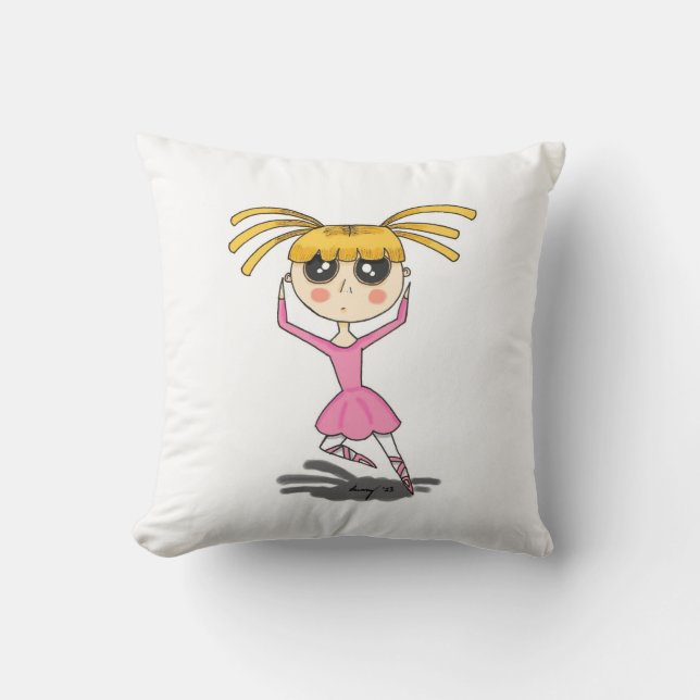 Cojín Decorativo Ballerina Pillow (Anverso)