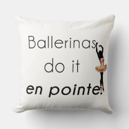 Cojín Decorativo ¡Ballerinas!