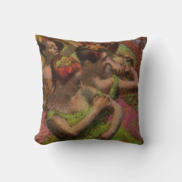 Cojín Decorativo Ballerinas Adjusting Their Dresses (Edgar Degas)