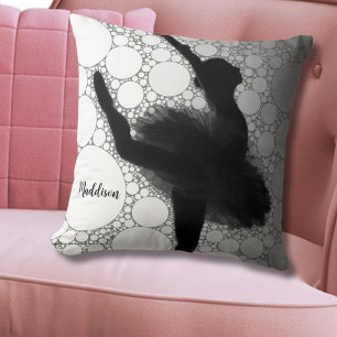Cojín Decorativo Ballet Dancing Ballerina Personalizada