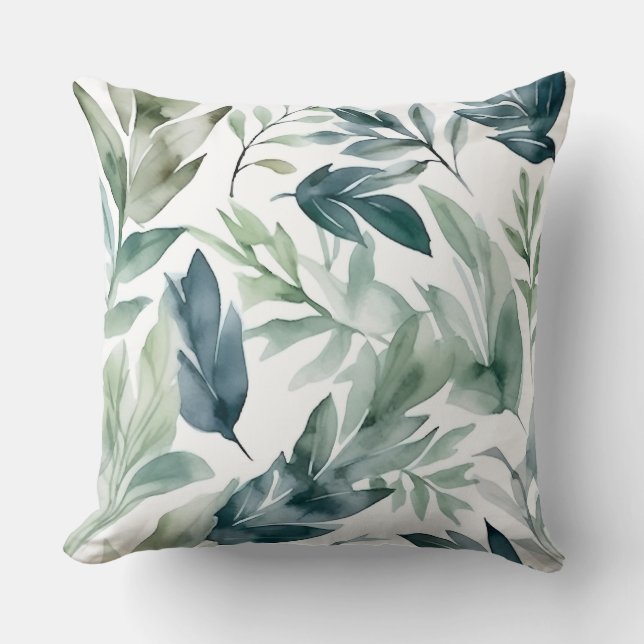Cojín Decorativo Ballet Evergreen encantado Botánico (Anverso)