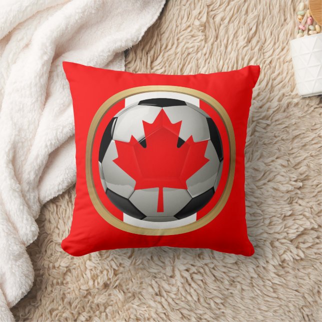 Cojín Decorativo Balón de fútbol canadiense (Manta)