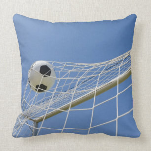 Cojín Decorativo Balón de fútbol y meta 3