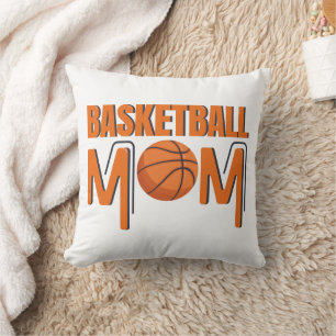 Cojín Decorativo Baloncestistas Mamá Deportista Fan Team