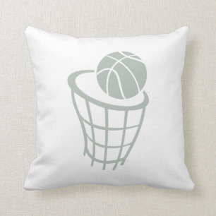 Cojín Decorativo Baloncesto Ash Gray