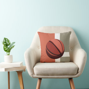 Cojín Decorativo Baloncesto Balón Deportes