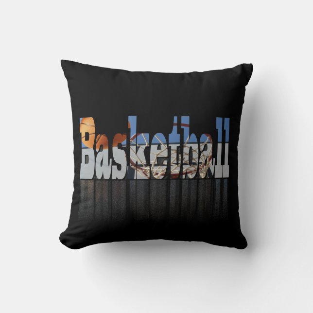 Cojín Decorativo Baloncesto El Mejor Juego, Cushion (Anverso)