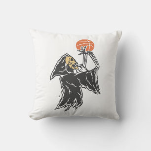 Cojín Decorativo Baloncesto Grim Reaper