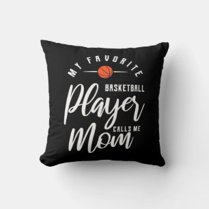 Cojín Decorativo Baloncesto me llama mamá