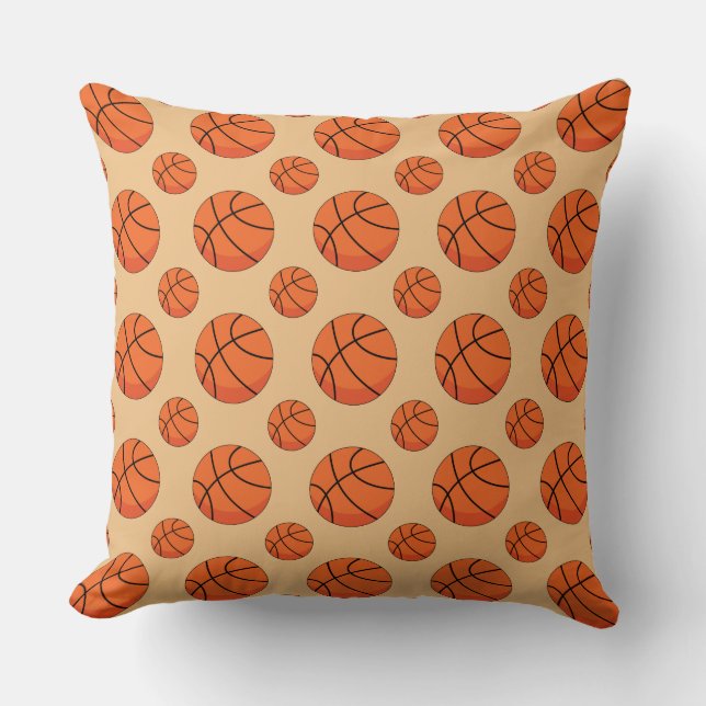 Cojín Decorativo Baloncesto personalizado (Anverso)
