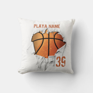 Cojín Decorativo Baloncesto Roto