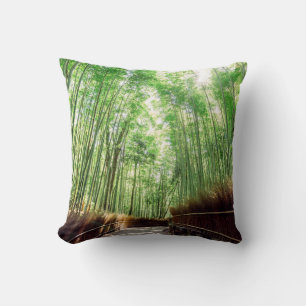Cojín Decorativo Bamboo Grove   Arashiyama, Kioto, Japón