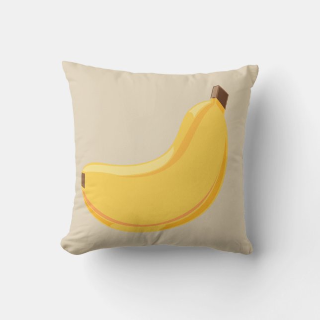 Cojín Decorativo Banana Pillow (Anverso)