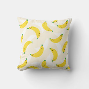 Cojín Decorativo Banana Pop Yellow Crema