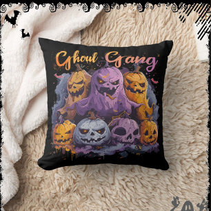 Cojín Decorativo Banda de Ghoul ExDiseñador Halloween