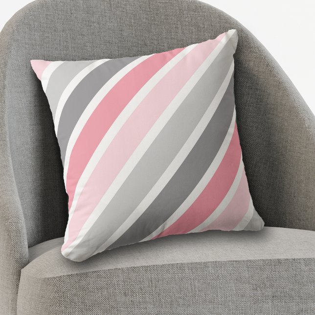Cojín Decorativo Banda gigante blanca rosa (Subido por el creador)