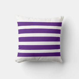 Cojín Decorativo Bandas anchas Royal Purple
