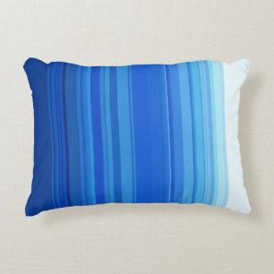 Cojín Decorativo Bandas azules