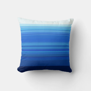 Cojín Decorativo Bandas azules