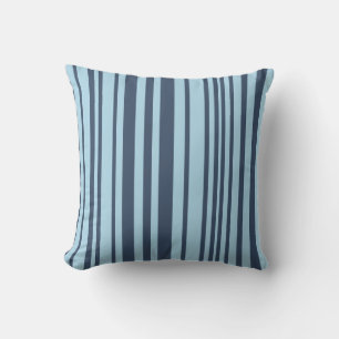 Cojín Decorativo Bandas Azules de la Tierra