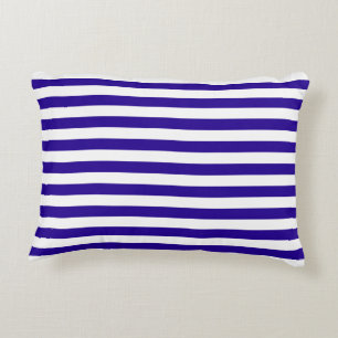 Cojín Decorativo Bandas azules ultramarinas