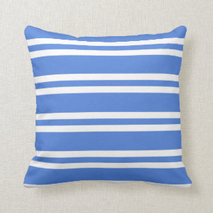 Cojín Decorativo Bandas blancas y azules de Francia