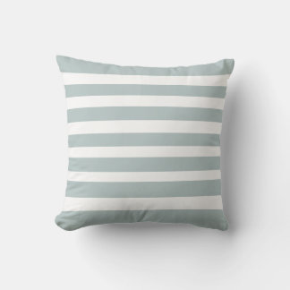Cojín Decorativo Bandas clásicas de color azul y blanco
