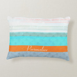 Cojín Decorativo Bandas personalizadas y anticuadas