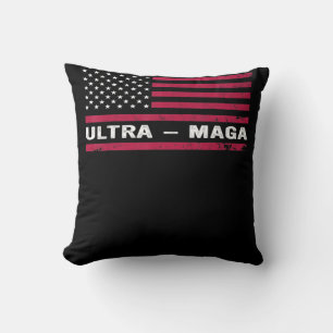 Cojín Decorativo Bandera Americana Bandera Negra Bandera Fiel Ultra