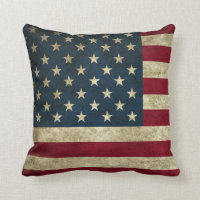 Bandera americana de los E.E.U.U. del Grunge