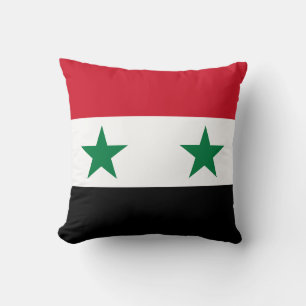 Cojín Decorativo Bandera antigua de Siria